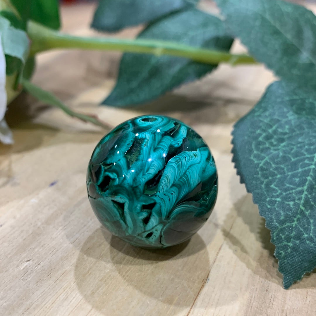 MALACHITE SPHERES (SMALL)