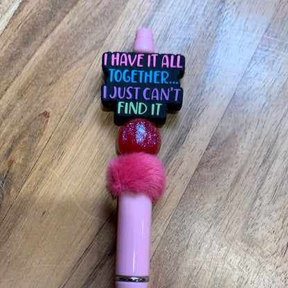 BEAD PENS A-J