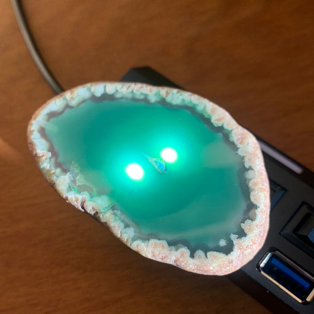 USB AGATE LAMP LIGHTS