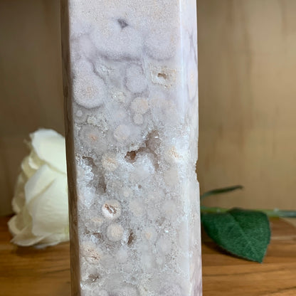 PINK AMETHYST TOWERS (LARGE)