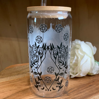 16oz FROSTED & CLEAR CUPS + YOUR CHOICE OF WRAP