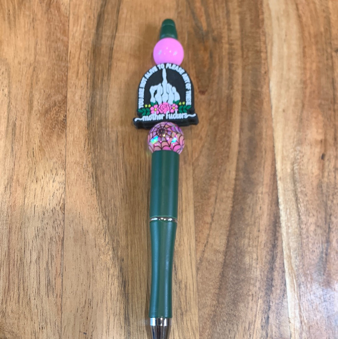 NAUGHTY BEAD PENS (ADULTS ONLY NOT FOR SENSITIVE EYES)