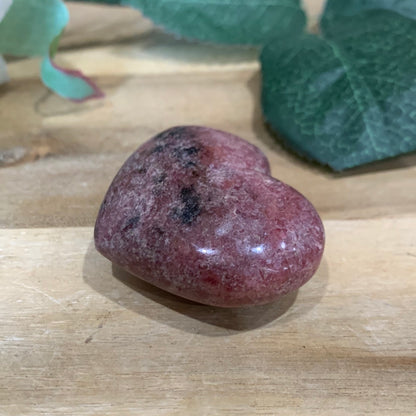 RUBY & TOURMALINE HEART