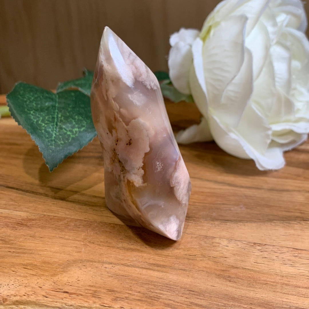 FLOWER AGATE FLAME (CHERRY BLOSSOM)