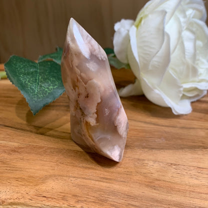 FLOWER AGATE FLAME (CHERRY BLOSSOM)