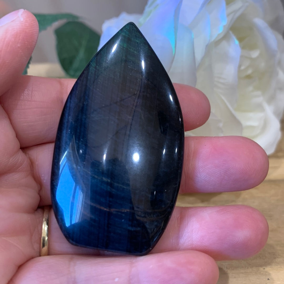 BLUE TIGERS EYE FREEFORM