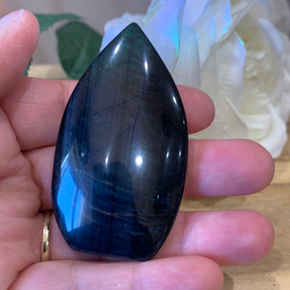 BLUE TIGERS EYE FREEFORM