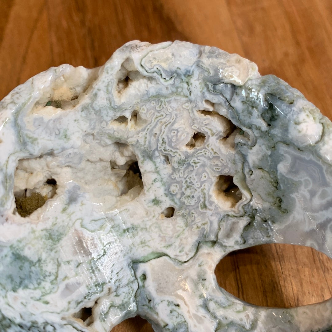 MOSS AGATE MASKS