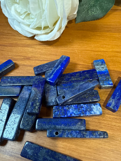 GREEN AVENTURINE, FLUORITE CARRIBEAN & LAPIS LAZULI CALCITE DIY PENDANTS ONLY (NO CHAIN)