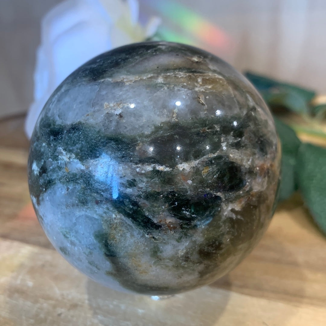 GREEN QUARTZ SPHERE