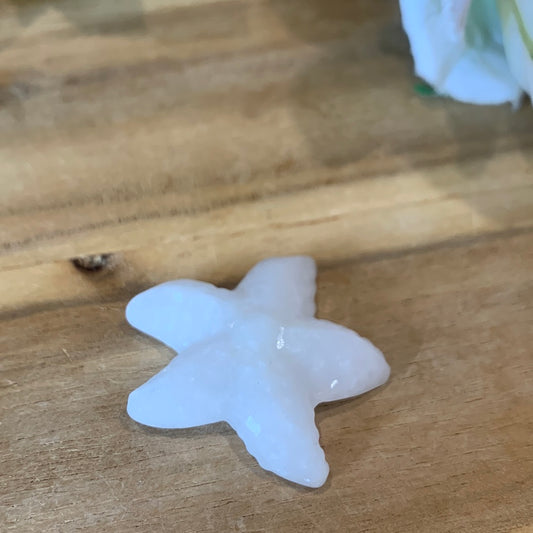 WHITE JADE STARFISH