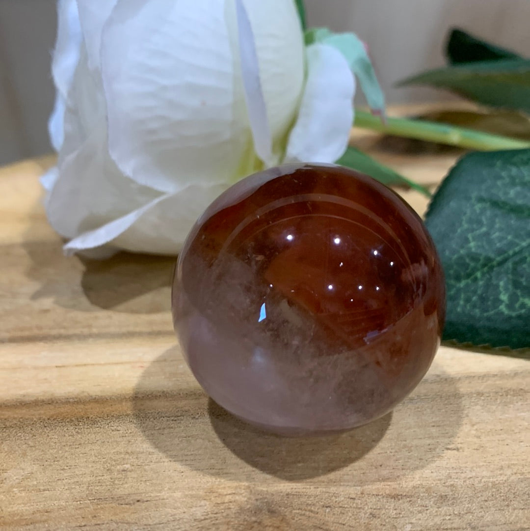 GARDEN QUARTZ SPHERE