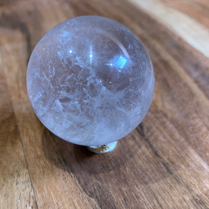 CLEAR QUARTZ SPHERE