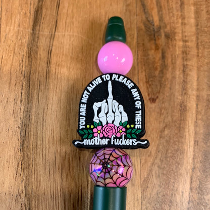 NAUGHTY BEAD PENS (ADULTS ONLY NOT FOR SENSITIVE EYES)