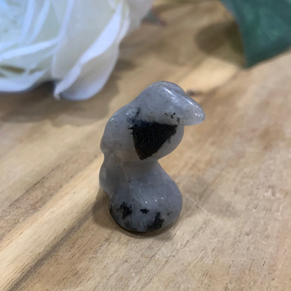 BLACK OBSIDIAN RAVEN (SMALL)