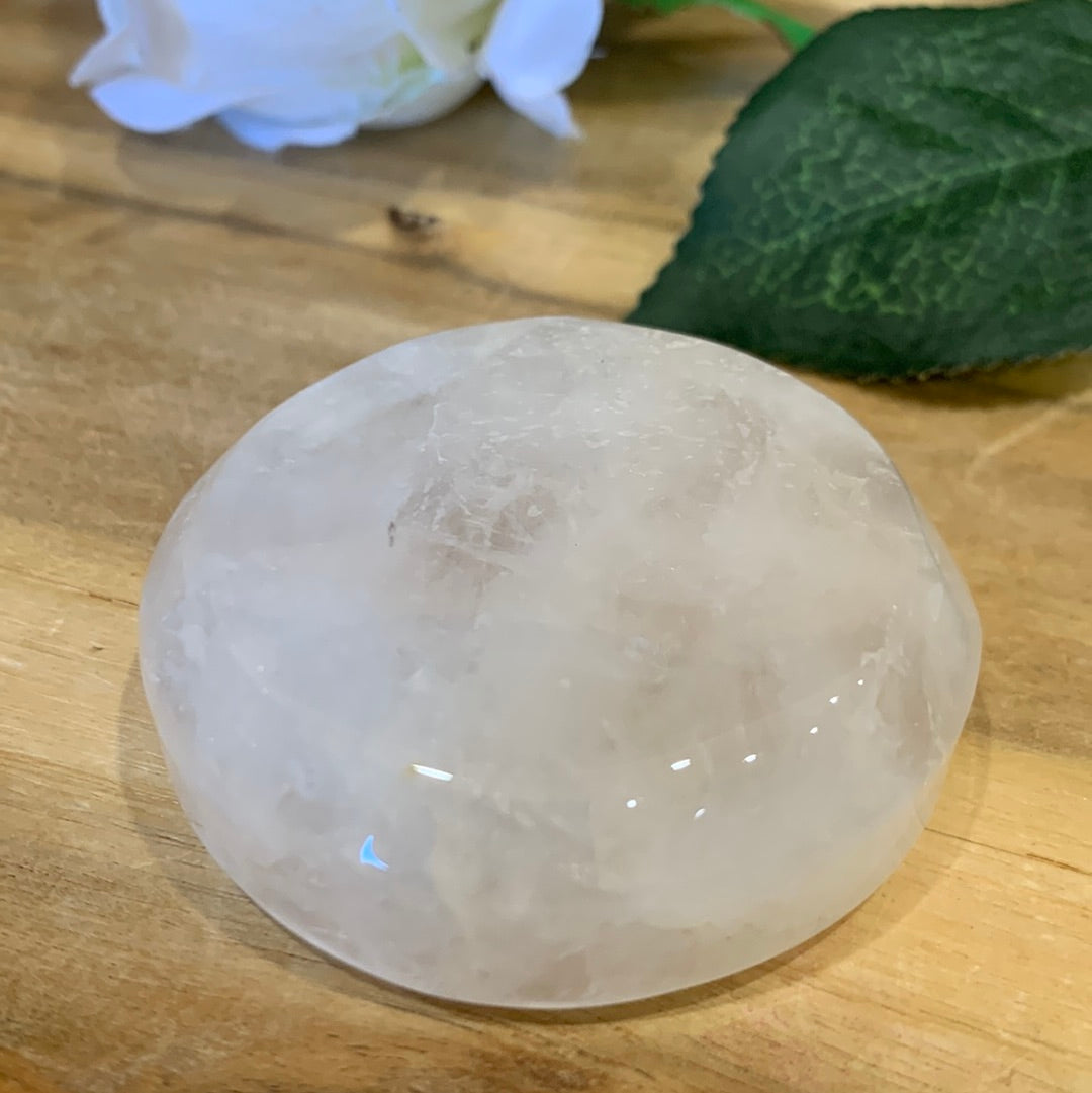 CLEAR QUARTZ BOWL