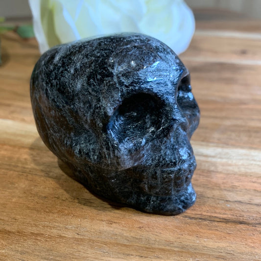 FIREWORK SKULL (ASTROPHYLITE)