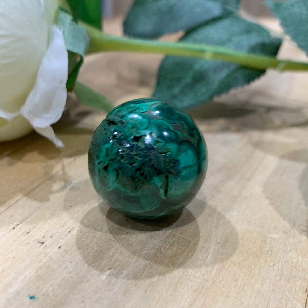 MALACHITE SPHERES (SMALL)