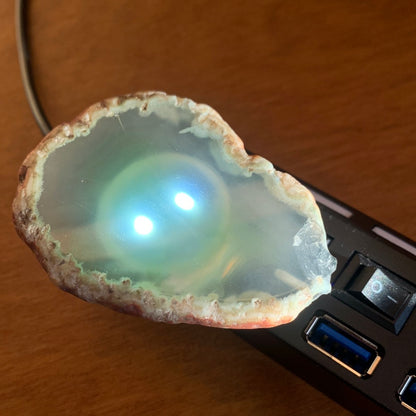 USB AGATE LAMP LIGHTS