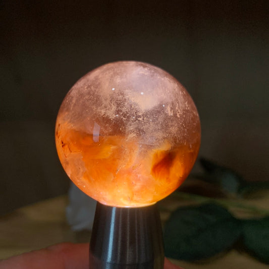 GARDEN QUARTZ SPHERE