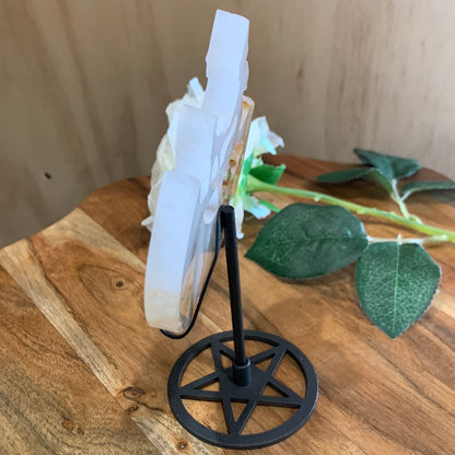GOLDEN HEALER WITCH IN THE MOON with STAND