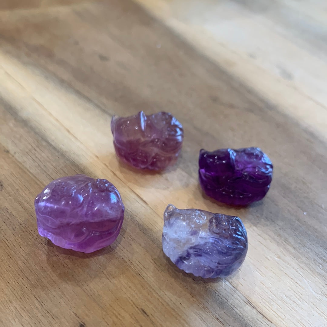 FLUORITE MINI CARVINGS