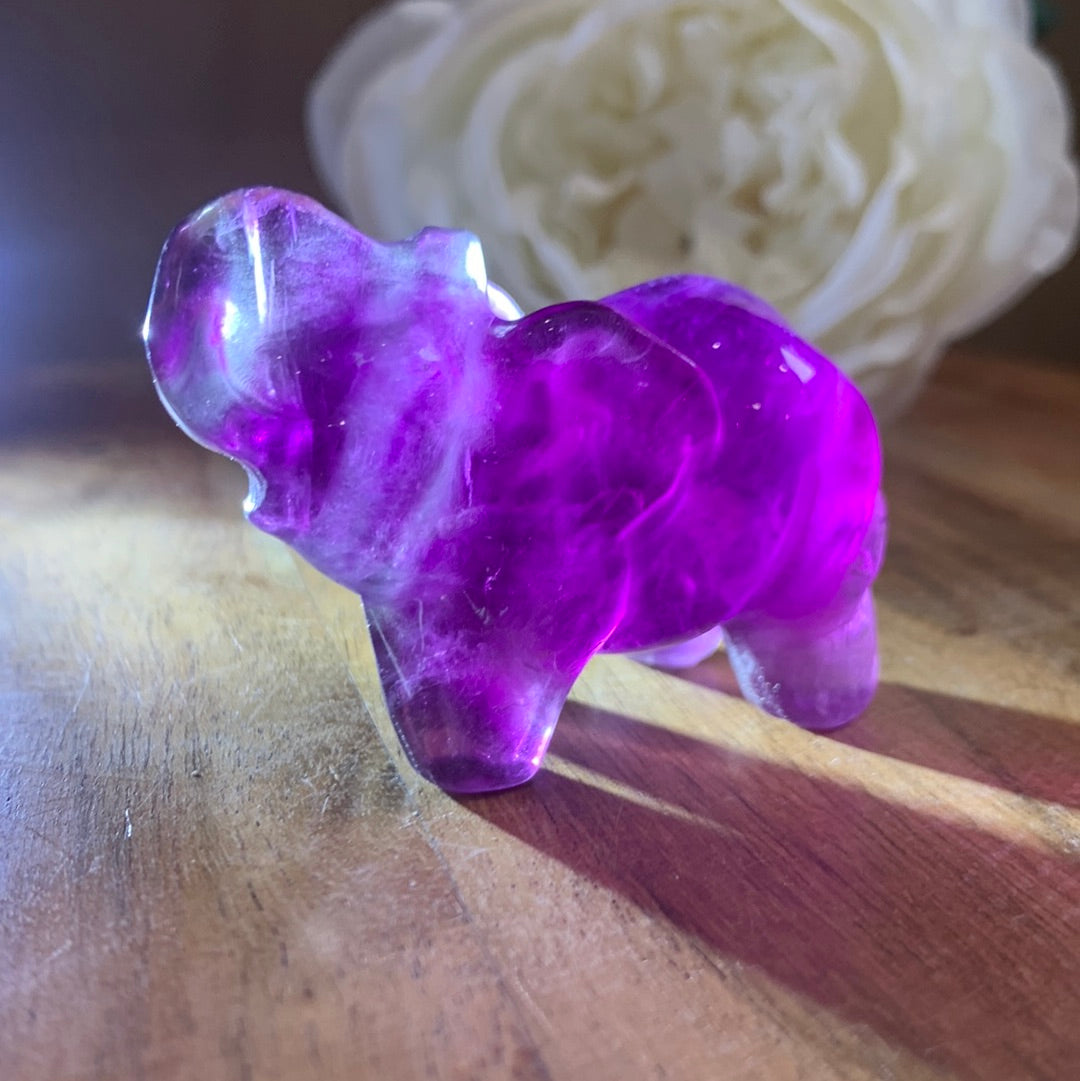 FLUORITE ELEPHANT