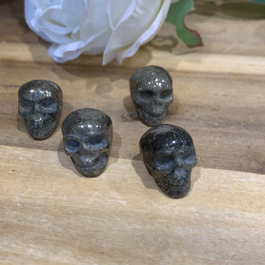 PYRITE SKULLS