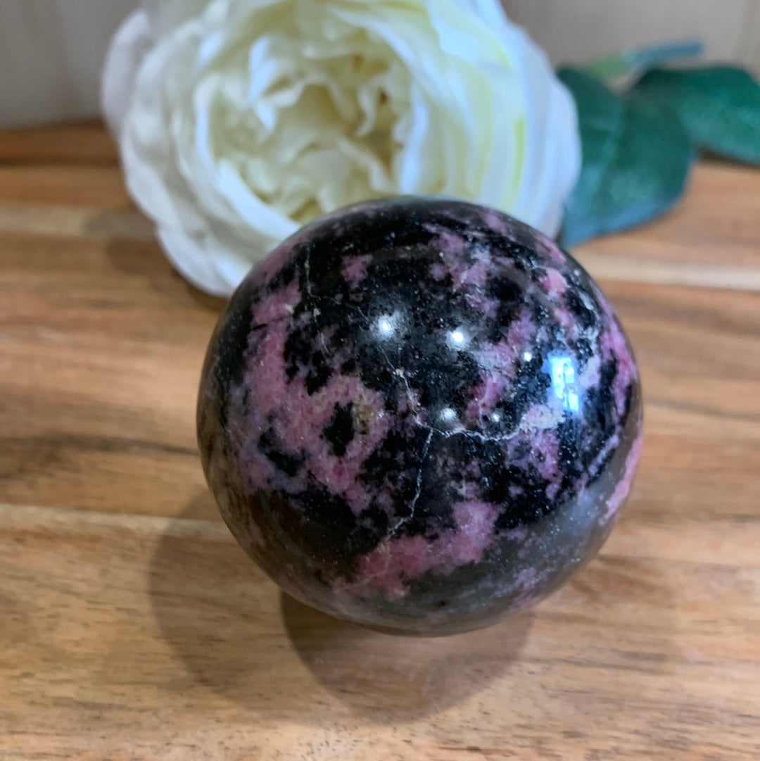RHODONITE SPHERES