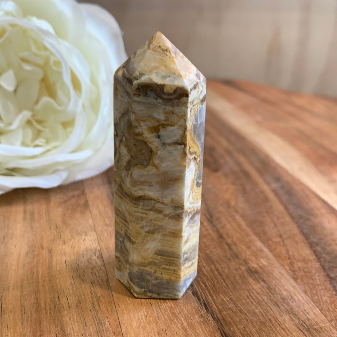 AUSTRALIAN CRAZY LACE AGATE POINTS