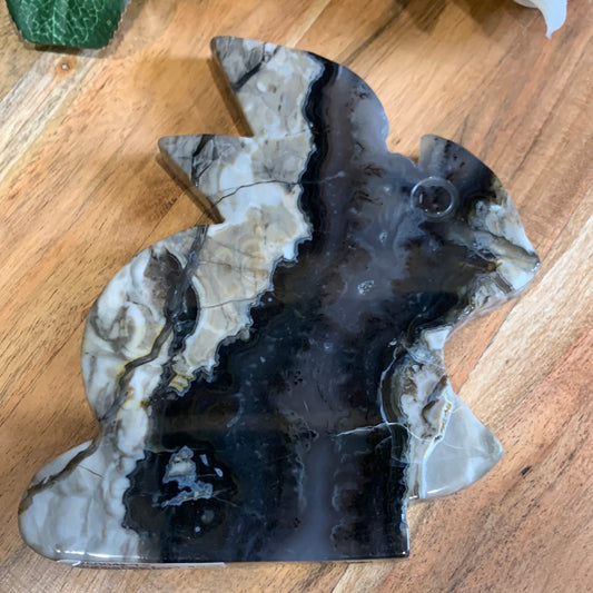 VOLCANO AGATE RABBIT (LARGE)