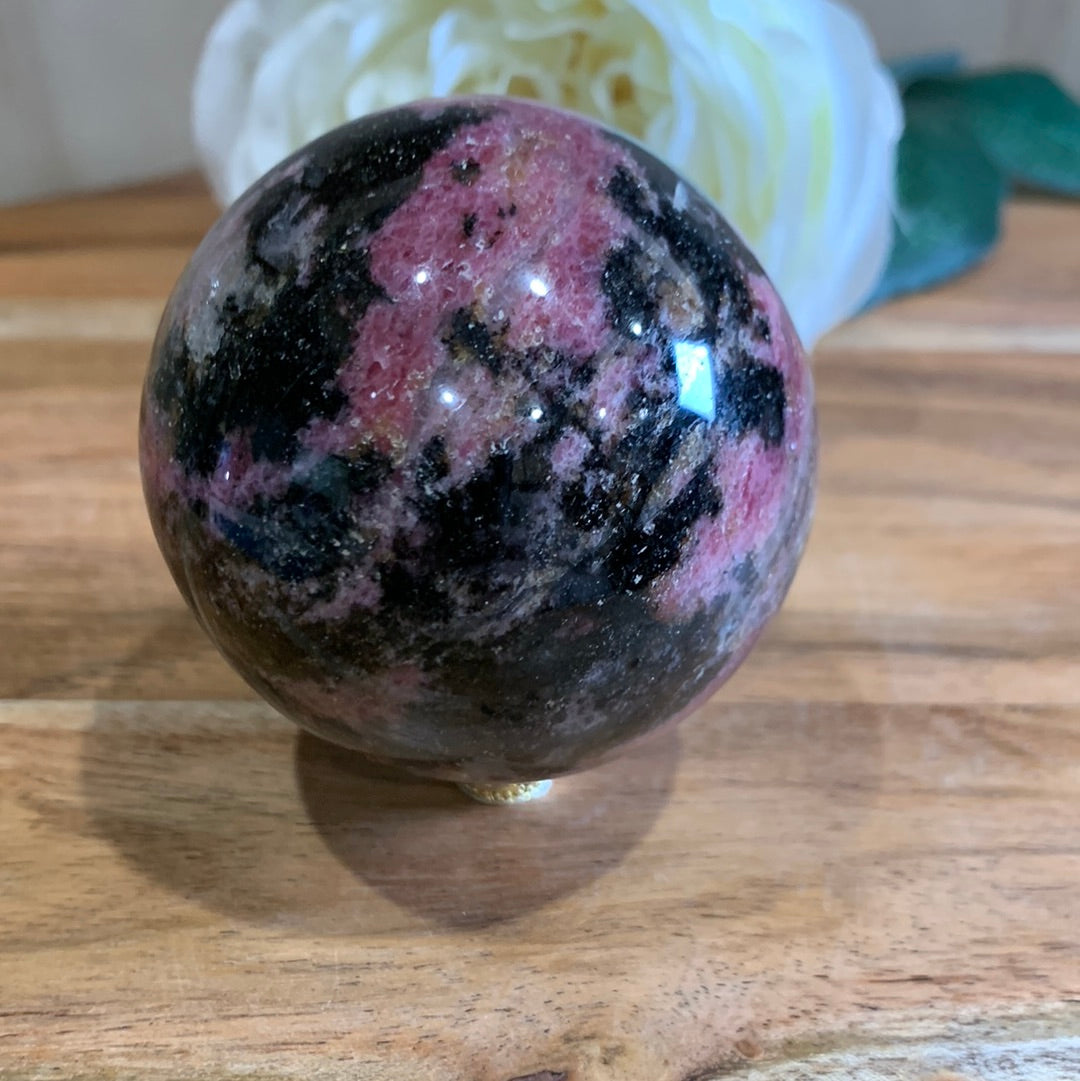 RHODONITE SPHERES
