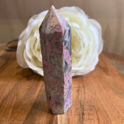 PLUM BLOSSOM TOURMALINE POINTS
