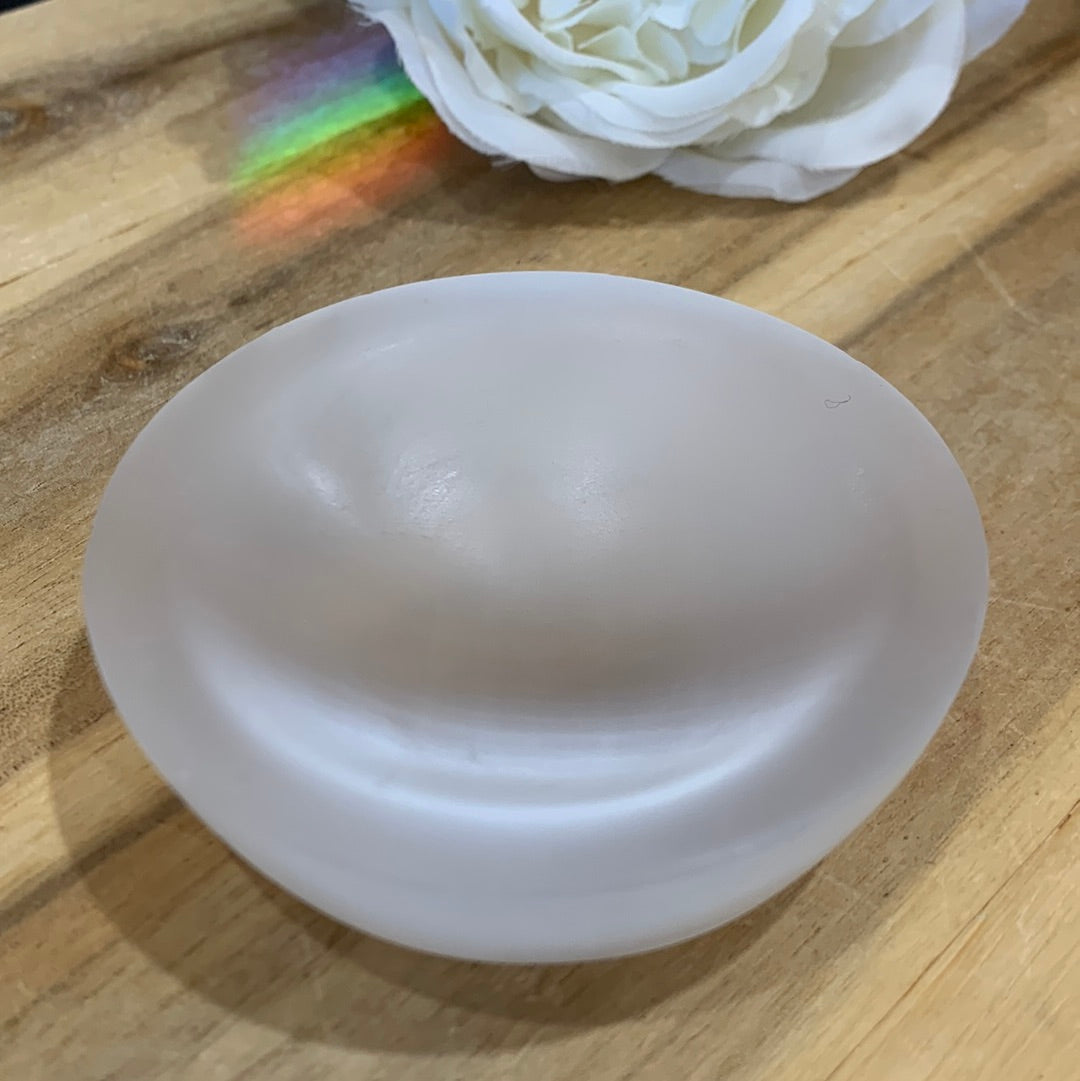 SELENITE SPAR BOWLS