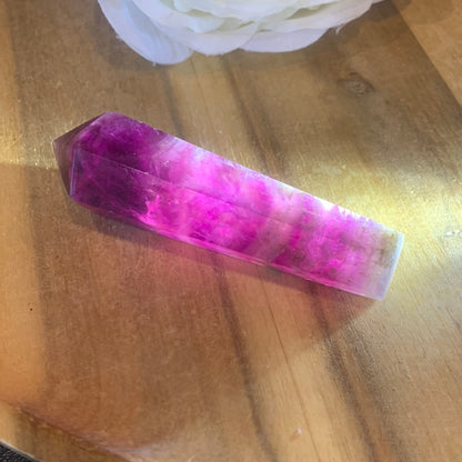 PURPLE FLUORITE WAND