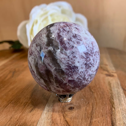 PINK TOURMALINE SPHERE