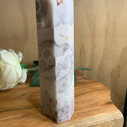 PINK AMETHYST TOWERS (LARGE)