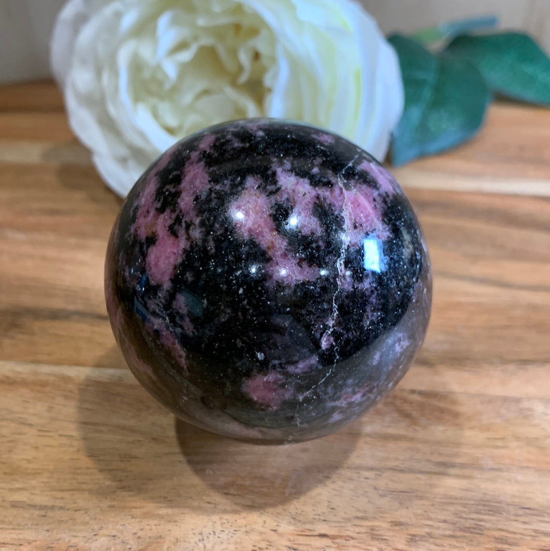 RHODONITE SPHERES