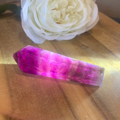 PURPLE FLUORITE WAND