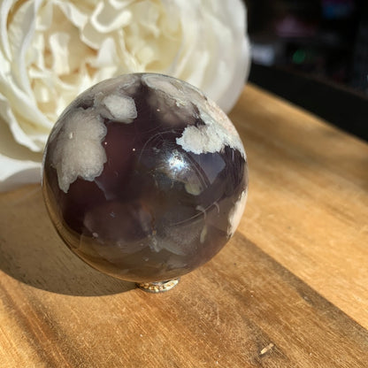 FLOWER AGATE SPHERE
