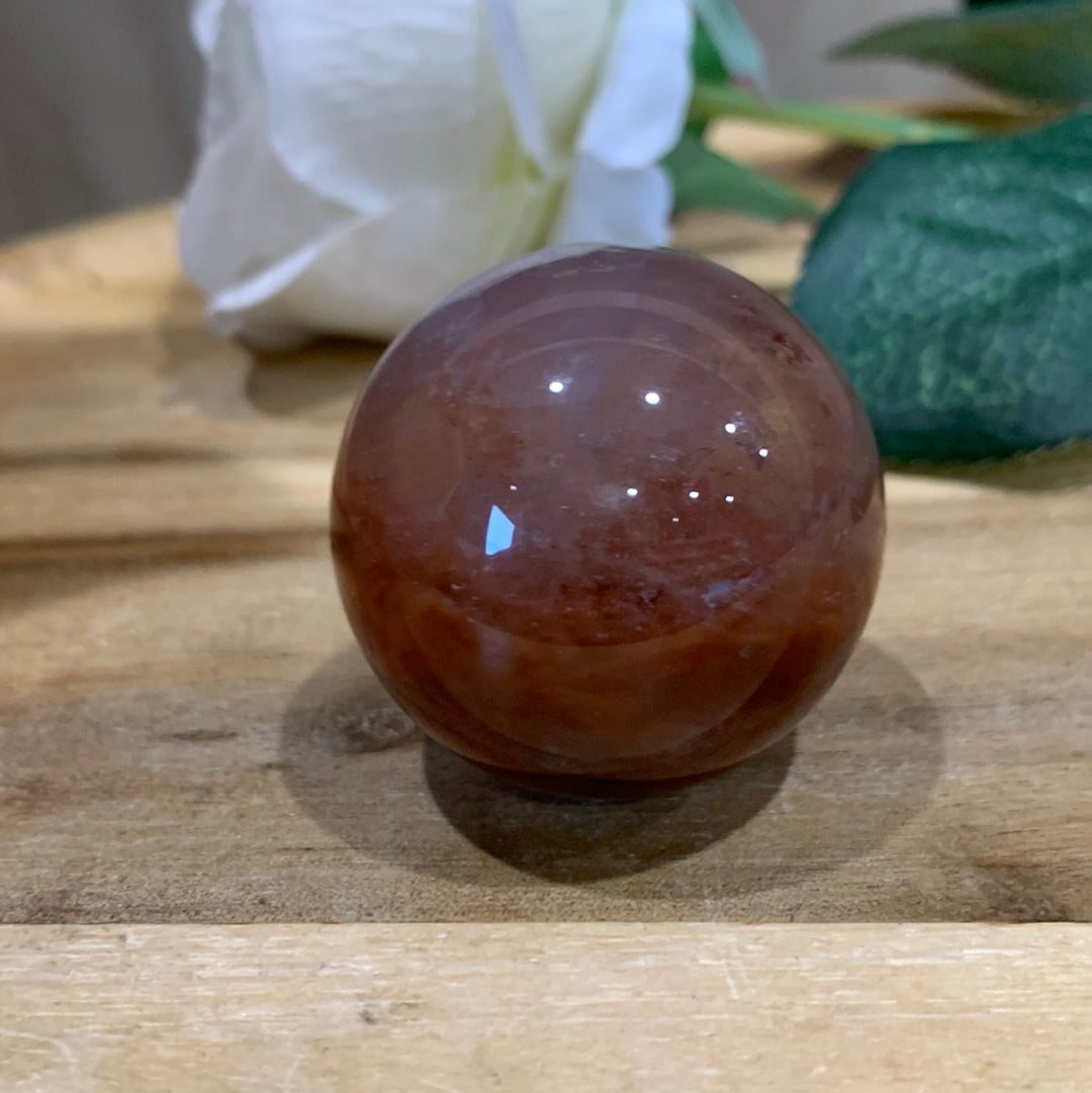 GARDEN QUARTZ SPHERE