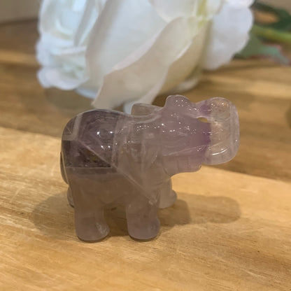 AMETHYST ELEPHANT (SMALL)