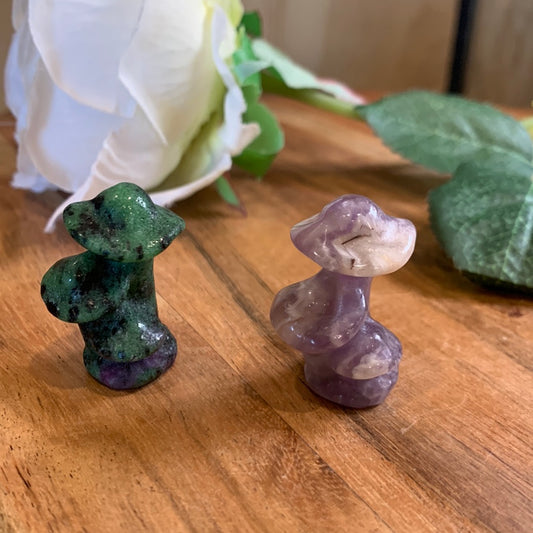 CRYSTAL TRIPLE MUSHROOMS