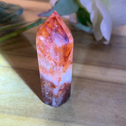 FIRE QUARTZ POINTS