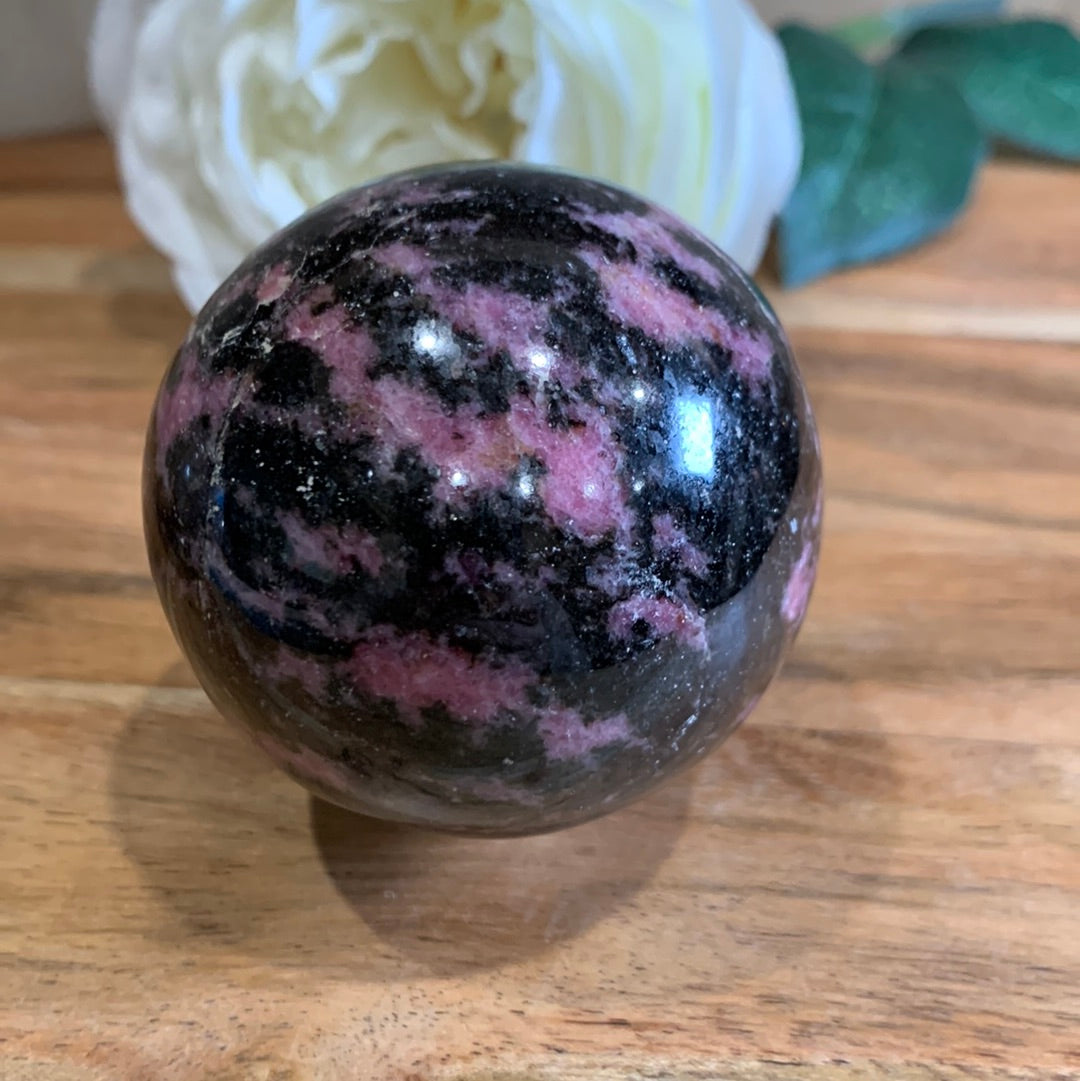 RHODONITE SPHERES