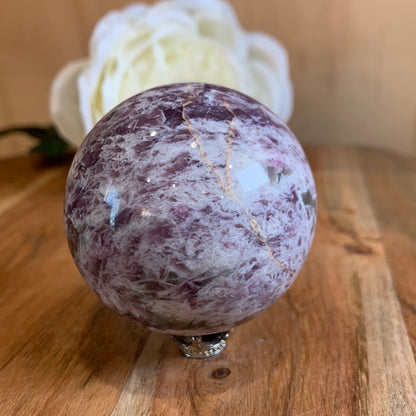 PINK TOURMALINE SPHERE