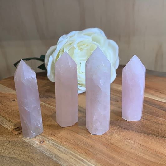 ROSE QUARTZ POINTS