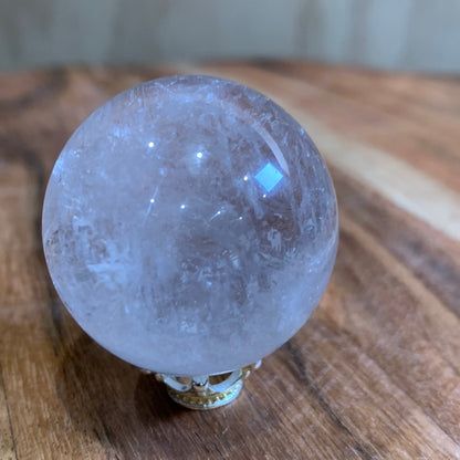 CLEAR QUARTZ SPHERE