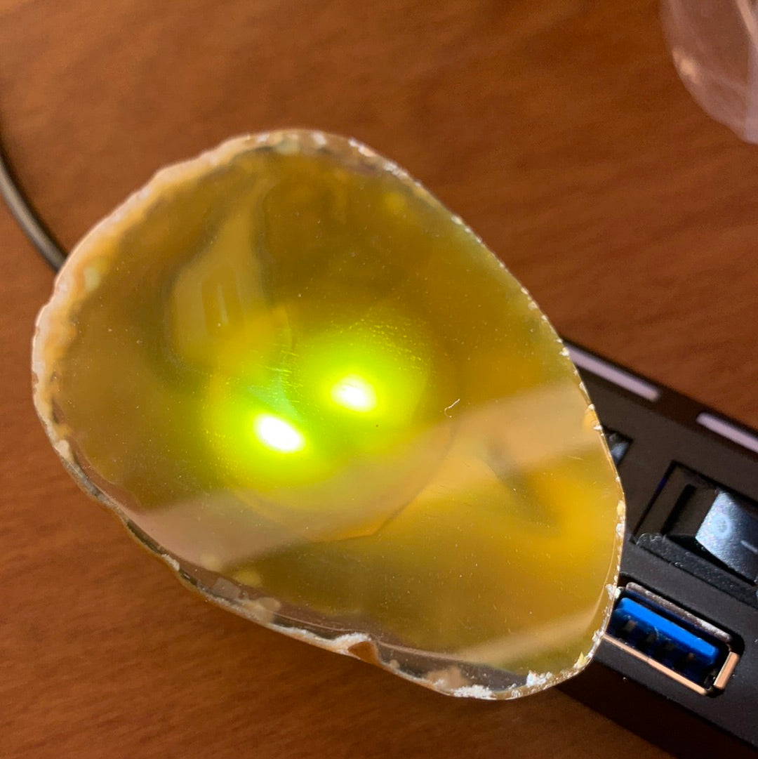 USB AGATE LAMP LIGHTS