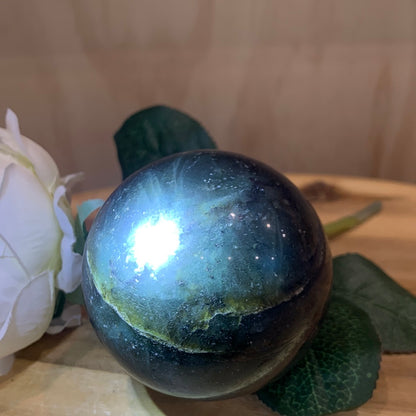 LABRADORITE SPHERE (LARGE)